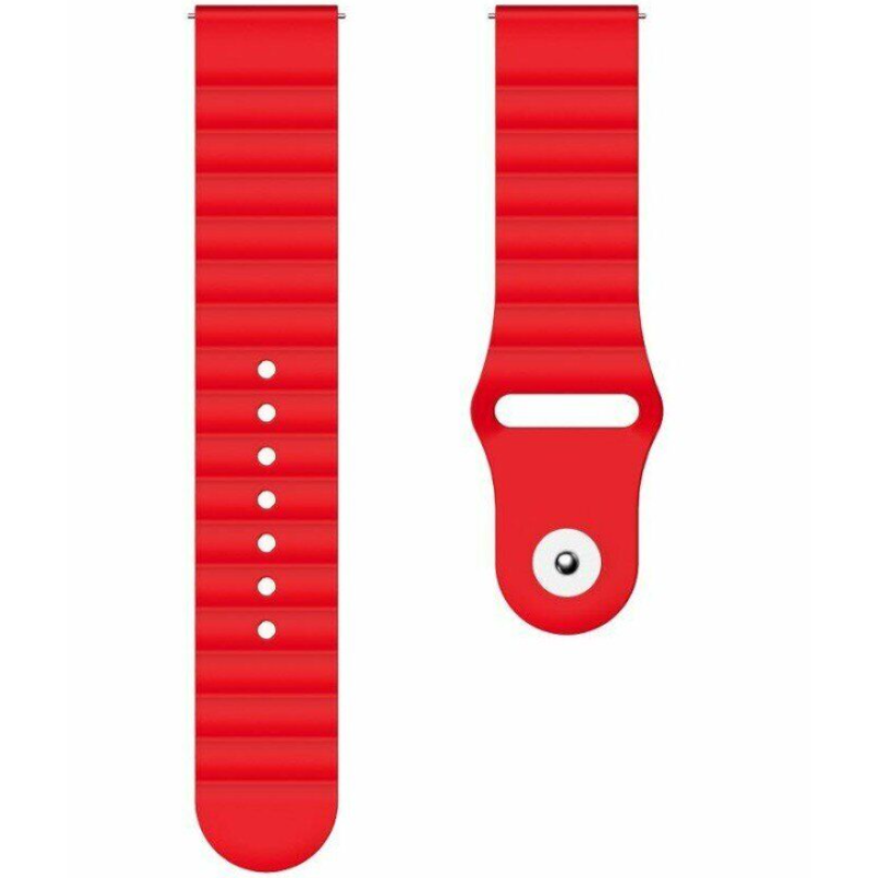 Ремешок Amazfit/Samsung Ocean 22mm красный