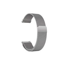 Ремінець Amazfit/Samsung Metall 22 mm срібний