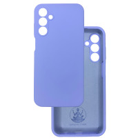 Чохол накладка Silicone Cover Soft Touch ЗК  Samsung A15 лаванда