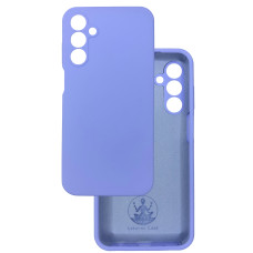 Чохол накладка Silicone Cover Soft Touch ЗК  Samsung A15 лаванда