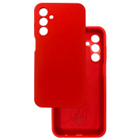 Чохол накладка Silicone Cover Soft Touch ЗК Samsung A15 червоний