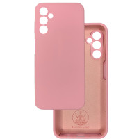 Чохол накладка Silicone Cover Soft Touch ЗК Samsung A14 рожевий