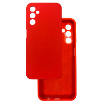 Чехол накладка Silicone Cover Soft Touch ЗК  A14 красный