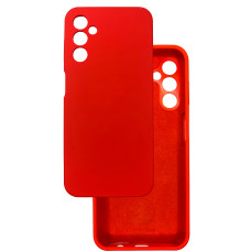 Чохол накладка Silicone Cover Soft Touch ЗК  Samsung A14 червоний