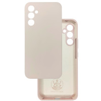 Чохол накладка Silicone Cover Soft Touch ЗК Samsung A34 5g пудра