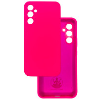 Чохол накладка Silicone Cover Soft Touch ЗК Samsung A34 5g фуксія