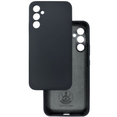 Чехол накладка Silicone Cover Soft Touch ЗК Samsung A34 5G черный