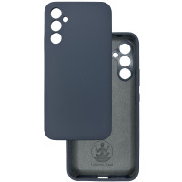 Чохол накладка Silicone Cover Soft Touch ЗК Samsung A34 5g темно-сірий