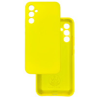 Чохол накладка Silicone Cover Soft Touch ЗК Samsung A34 5g жовтий