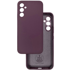 Чохол накладка Silicone Cover Soft Touch ЗК Samsung A34 5g бордовий