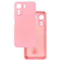 Чехол накладка Silicone Cover Soft Touch ЗК Xiaomi Redmi 13C / Poco C65 розовый