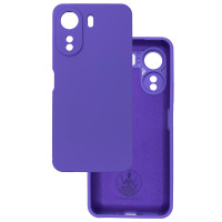 Чехол накладка Silicone Cover Soft Touch ЗК Xiaomi Redmi 13C / Poco C65 ультрафиолет