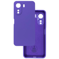 Чехол накладка Silicone Cover Soft Touch ЗК Xiaomi Redmi 13C / Poco C65 ультрафиолет