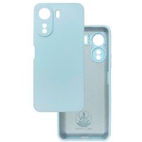 Чохол накладка Silicone Cover Soft Touch ЗК Xiaomi Redmi 13c / Poco C65 ясно-блакитний