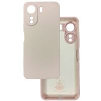 Чохол накладка Silicone Cover Soft Touch ЗК Xiaomi Redmi 13c / Poco C65 пудра