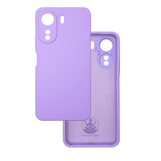 Чехол накладка Silicone Cover Soft Touch ЗК Xiaomi Redmi 13C / Poco C65 лаванда
