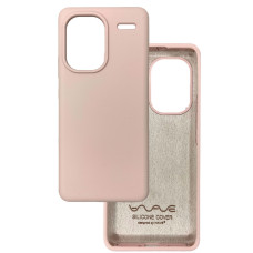 Чохол накладка Silicone Cover Soft Touch ВК  Xiaomi Redmi Note 13 Pro+ пудра