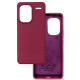 Чохол накладка Silicone Cover Soft Touch ВК Xiaomi Redmi Note 13 Pro+ бордовий