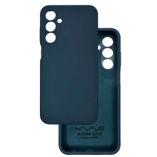 Чохол накладка Silicone Cover Soft Touch ЗК  Samsung A25 темно-синій