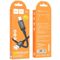 Кабель USB-Type C Hoco X91 3А 3m