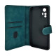 Чехол книжка Stylish Slot Matte Xiaomi Redmi Note 12S Зеленый