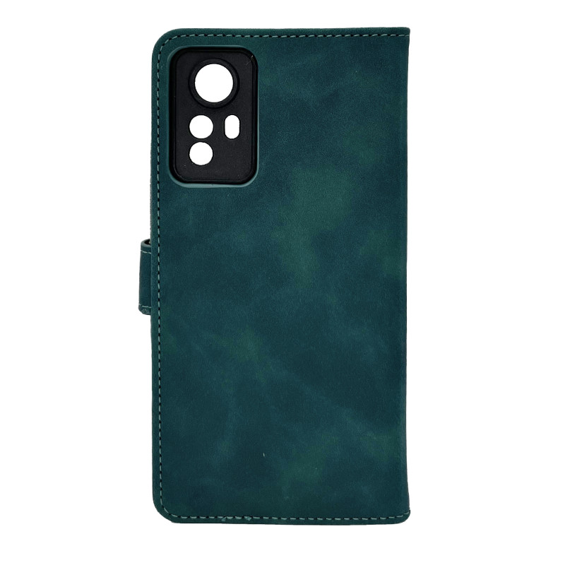Чехол книжка Stylish Slot Matte Xiaomi Redmi Note 12S Зеленый