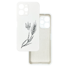 Чохол накладка Silicone Cover Soft Touch Ukraine Xiaomi Redmi 12 4g Колосок