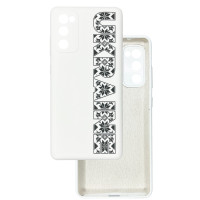 Чохол накладка Silicone Cover Soft Touch Ukraine Samsung S20 FE / S20 lite Ukraine вишиванка