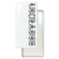 Чехол накладка Silicone Cover Soft Touch Ukraine Samsung A50 / A30s Ukraine вышиванка