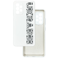 Чохол накладка Silicone Cover Soft Touch Ukraine Samsung A52 Ukraine вишиванка