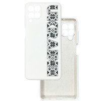 Чехол накладка Silicone Cover Soft Touch Ukraine Samsung A22 / M32 / M22 Ukraine вышиванка