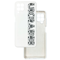 Чехол накладка Silicone Cover Soft Touch Ukraine Samsung A22 / M32 / M22 Ukraine вышиванка
