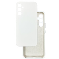 Чохол накладка Silicone Cover Soft Touch ЗК  Samsung A34 5g Білий