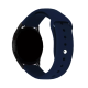 Ремешок Amazfit/Samsung silicone 22mm темно-синий