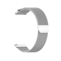 Ремешок Amazfit/Samsung Metall 20 mm silver