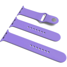 Ремешок Apple Watch silicone (3 in 1, size S-M-L) 42/44/45/49 mm лаванда (lavanda)