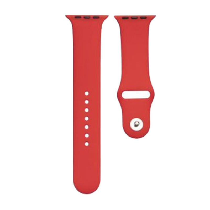 Ремешок Apple Watch silicone 38/40/41 mm красный (red)