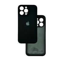 Чехол Silicone Case Camera Protective iPhone 15 Pro Черный (Black)
