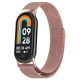Ремінець Mi Smart band 8 Milanese Loop рожеве золото