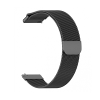Ремешок Amazfit/Samsung Metall 22 mm Темно-серый