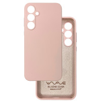 Чохол накладка Silicone Cover Soft Touch ЗК Samsung A55 Пудра