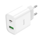 Мережевий адаптер Hoco C80A Plus Rapido PD20W+QC3.0