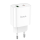 Мережевий адаптер Hoco C80A Plus Rapido PD20W+QC3.0
