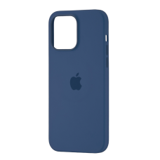 Чехол Silicone Case Original with MagSafe с анимацией iPhone 14 Pro Max Синий (Storm Blue)