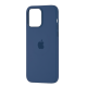 Чехол Silicone Case Original with MagSafe с анимацией iPhone 14 Pro Max Синий (Storm Blue)