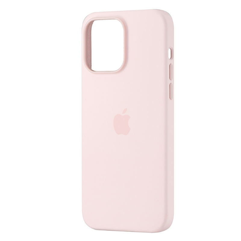 Чехол Silicone Case Original with MagSafe с анимацией iPhone 15 Pro Max Розовый (Light Sand)