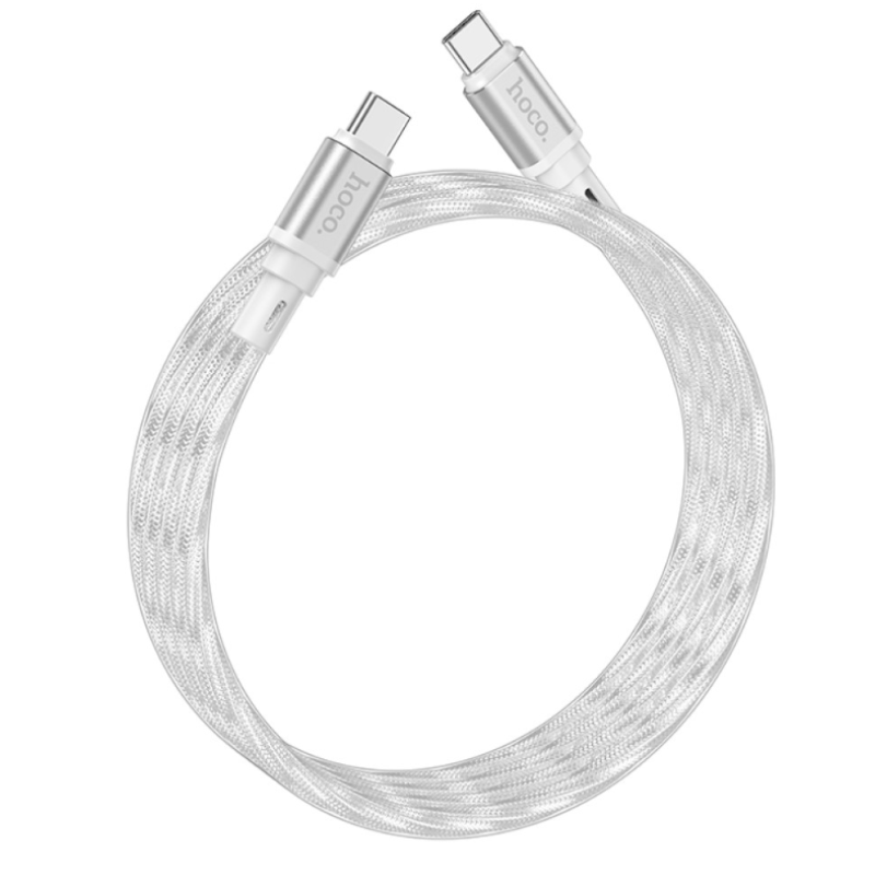 Кабель Type C-Type C Hoco X98 60W белый