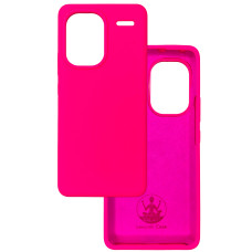 Чохол накладка Silicone Cover Soft Touch ВК Xiaomi Redmi Note 13 Pro+ фуксія
