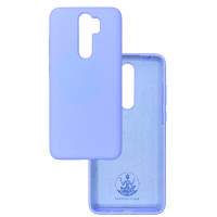 Чехол накладка Silicone Cover Soft Touch ОК Xiaomi Redmi Note 8 Pro Лаванда