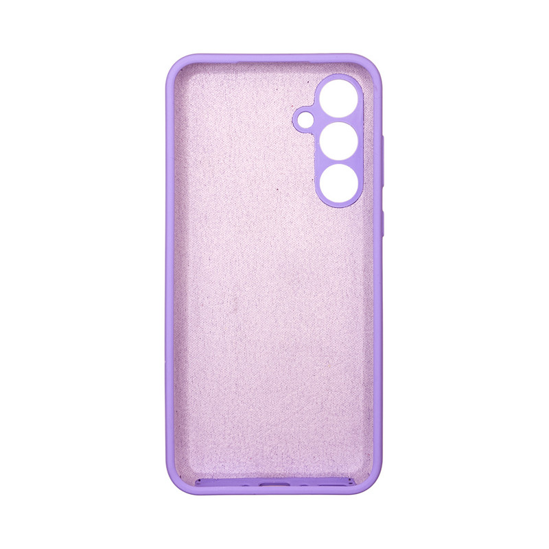 Чехол накладка Silicone Cover Soft Touch ЗК Samsung A54 лаванда